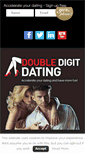 Mobile Screenshot of doubledigitdating.com